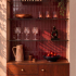 Panneau Mural PVC | 90x260 cm | Dumawall Flow Merlot XL