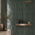 Panneau Mural PVC | 90x260 cm | Dumawall Flow Nordic Green XL