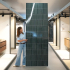Panneau Mural PVC | 90x260 cm | Dumawall Flow Nordic Green XL