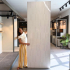 Panneau Mural PVC | 90x260 cm | Dumawall Flow Oyster XL
