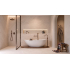 Carrelage en céramique sol et mur | 60x120 cm | Nomad Off White