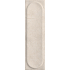 Carreaux muraux en céramique | 7x24.4 cm | Nomad Off White Oval