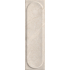 Carreaux muraux en céramique | 7x24.4 cm | Nomad Off White Oval