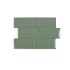 Carreaux muraux en céramique | 10x20 cm | Biseauté Khaki Green