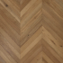 Parquet multicouche R&L | 9x66 cm | LMB Clairmont Cognac Chevron