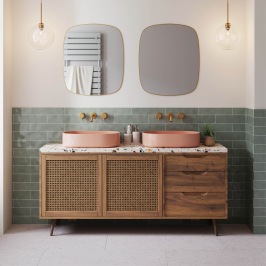 Carreaux muraux en céramique | 7.5x30 cm | Majolica Soft Green