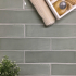Carreaux muraux en céramique | 7.5x30 cm | Majolica Soft Green