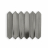 Carreaux muraux en céramique | 5x25 cm | Lanse Silver