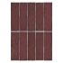 Carreaux muraux en céramique | 6.5x23 cm | Faktum Grape