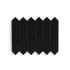 Carreaux muraux en céramique | 5x25 cm | Lanse Black