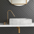 Carreaux muraux en céramique | 5x25 cm | Lanse Black