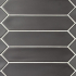 Carreaux muraux en céramique | 5x25 cm | Lanse Black