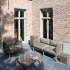 carrelage terrasse en pierre naturelle, carrelages terrasse, gris, pierre bleue vietnamienne, hanoi bluestone,
