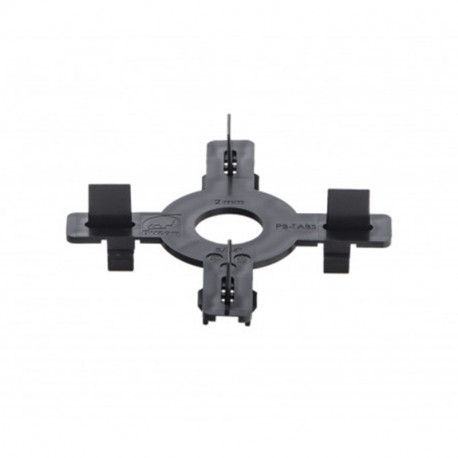 Accessoires | 10x10 cm | Buzon Tab pour piédestal 2 mm