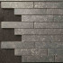Mosaïque sur filet | 30x48.6 cm | Tilestone Belgian Black