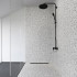 Carrelage en céramique sol et mur | 59.8x119.8 cm | Terrazzo Rain