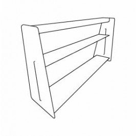 120x260 cm | Caution sur le chevalet pour carrelages XXXL 120x260 cm | Caution sur le chevalet pour carrelages XXXL