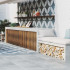 Carrelage extérieur en céramique | 60x60 cm | Tilestone CerBlue Graphite