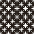 45x45 cm | Victorian Star Black