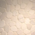 40x40 cm | Palm Beach Pebbles White