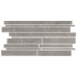 Mosaïque | 30x48.6 cm | Tilestone Arc Grey Mozaïek Muretto