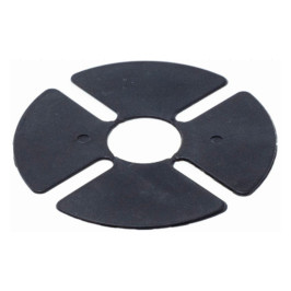 Accessoires | 10x10 cm | Tilestone Protection en caoutchouc 1 mm pour piédestal