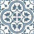 Carrelage en céramique sol et mur | 45x45 cm | Victorian Dover Blue