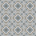 Carrelage en céramique sol et mur | 20x20 cm | Paul & Jane Pattern Derby
