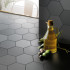 Carrelage en céramique sol et mur | 10.1x11.6 cm | Kromatika Grey Hexagon