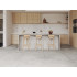 Carrelage en céramique sol et mur | 90x90 cm | Tilestone Betontec Grey