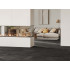 Carrelage en céramique sol et mur | 90x90 cm | Tilestone Betontec Dark