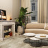 parquet en céramique, carrelages sol, beige, look bois, impermo