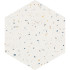 Carrelage en céramique sol et mur | 32x36.8 cm | DNA Terrazzo White Colours