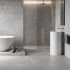 Carrelage en céramique sol et mur | 90x90 cm | Bleuemix Grey Soft