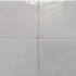 Carreaux muraux en céramique | 10x10 cm | Zellige Manara Clay Sidi Salt
