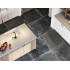 Carrelage en céramique sol et mur | 90x90 cm | Tilestone Castle Bluestone 