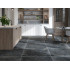 Carrelage en céramique sol et mur | 90x90 cm | Tilestone Castle Bluestone 