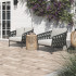 Carrelage extérieur en céramique | 29.7x120 cm | Tilestone Fiora Legno Marrone