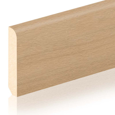 Plinthes parquet | 6.8x240 cm | Placage chêne Beaune