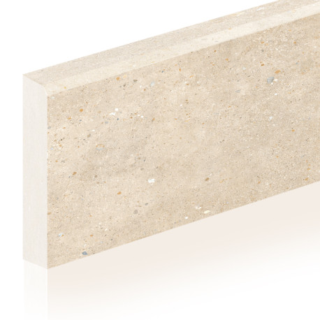 Plinthes en céramique | 7x75 cm | Glamstone Beige