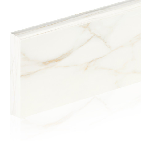 Plinthes en céramique | 7x120 cm | Marmi Oro Bianco