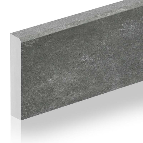 Plinthes en céramique | 8x60 cm | Tilestone Betontec Dark