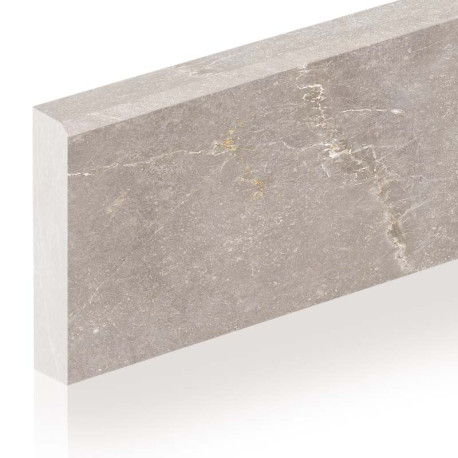 Plinthes en céramique | 8x90 cm | Bleuemix Taupe Soft