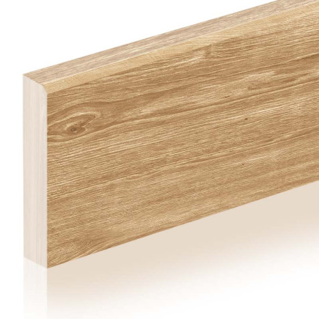 Plinthes en céramique | 6x160 cm | Tilestone Essence Wood Amber