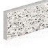 Plinthes en céramique | 7x60 cm | Terrazzo Rain