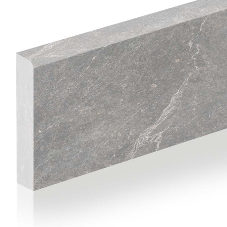 Plinthes en céramique | 8x90 cm | Bleuemix Grey Soft