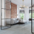 Carrelage en céramique sol et mur | 80x80 cm | Tilestone Arc Grey