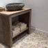 Mosaïque sur filet | 40x40 cm | Palm Beach Pebbles Tan