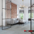 Carrelage en céramique sol et mur | 60x60 cm | Tilestone Arc Grey