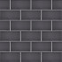 Carreaux muraux en céramique | 10x20 cm | Stockholm Black